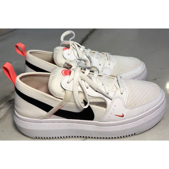 Nike Court Vision Alta TXT Womens Shoes Size 9.5 White CW6536-103 - Picture 6 of 8